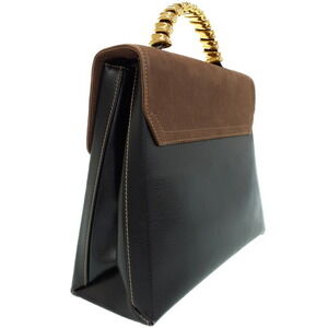 Loewe Bag Velzquez Leather Shoulder Handbag